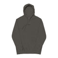 Embroidered Logo Pigment-Dyed Hoodie