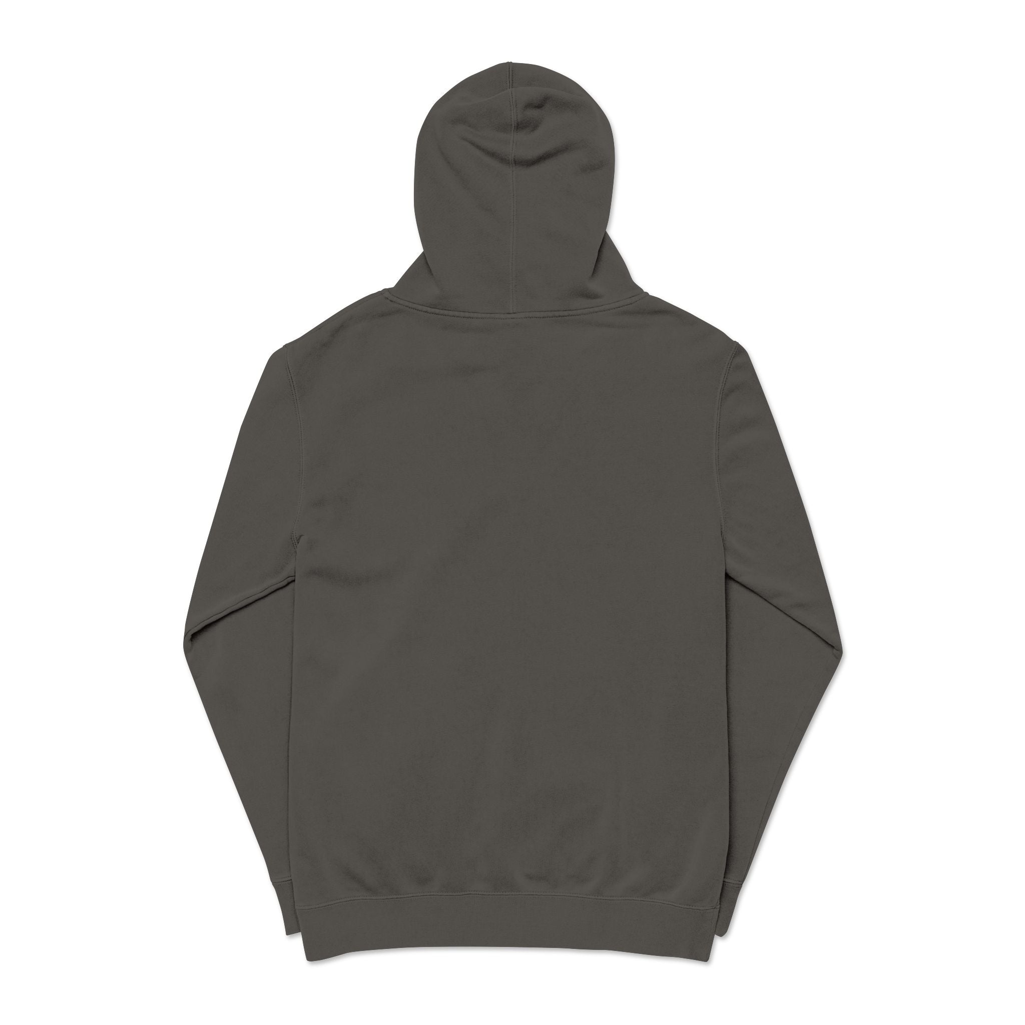 Embroidered Logo Pigment-Dyed Hoodie