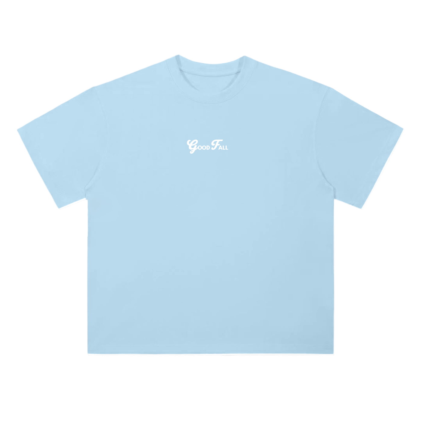 Good Fall Guy Tee (White Print) — Iconic Climbing Streetwear Tee | Good Fall Studio