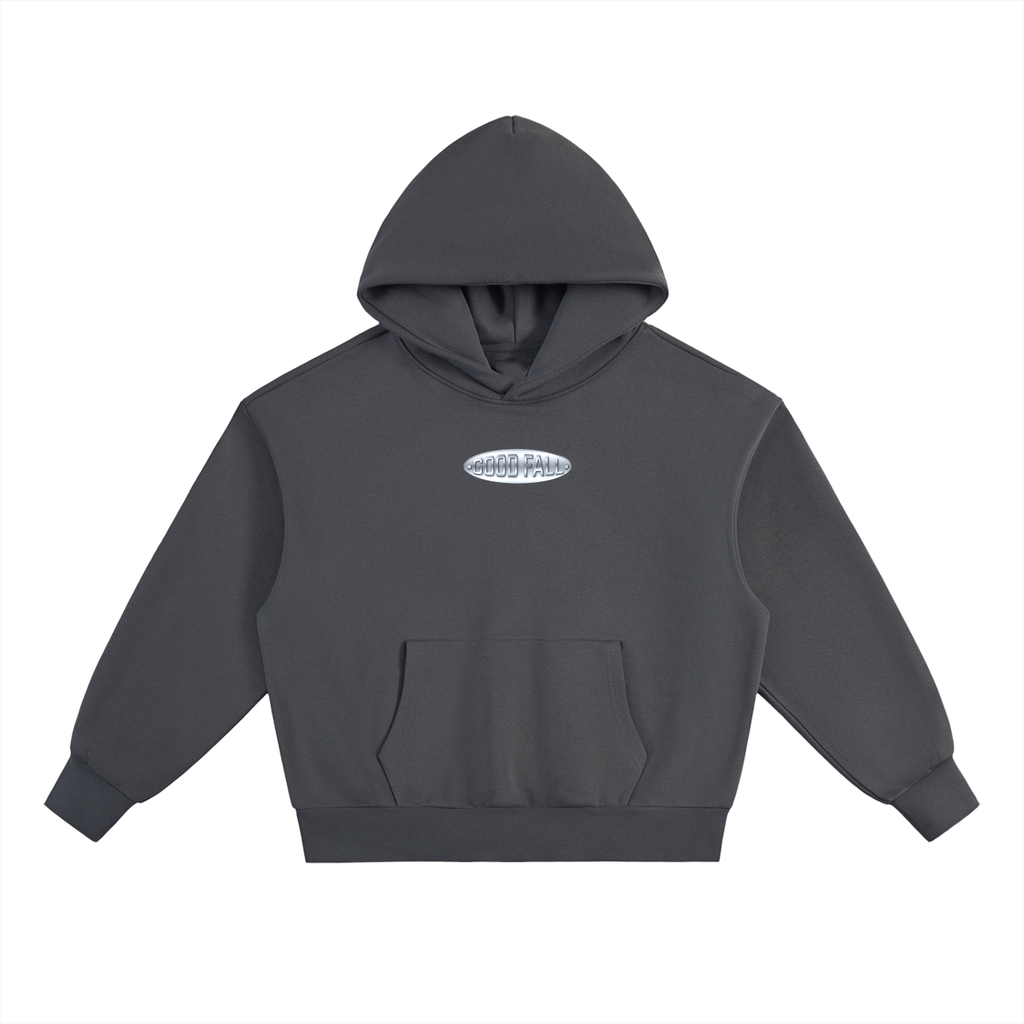 Steel Hoodie — Climbing Streetwear Heavyweight Hoodie | Good Fall Studio