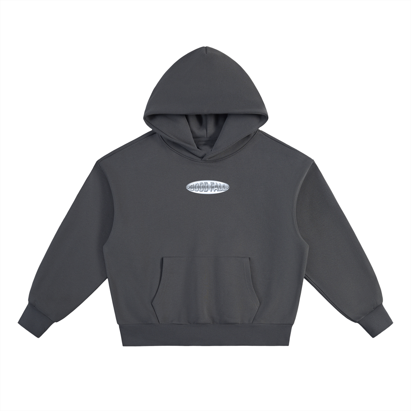 Steel Hoodie — Climbing Streetwear Heavyweight Hoodie | Good Fall Studio