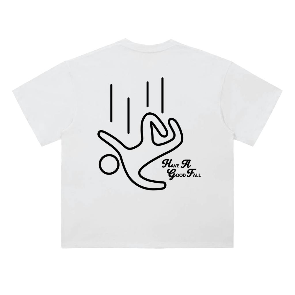 Good Fall Guy Tee (Black Print) — Iconic Climbing Streetwear Tee | Good Fall Studio