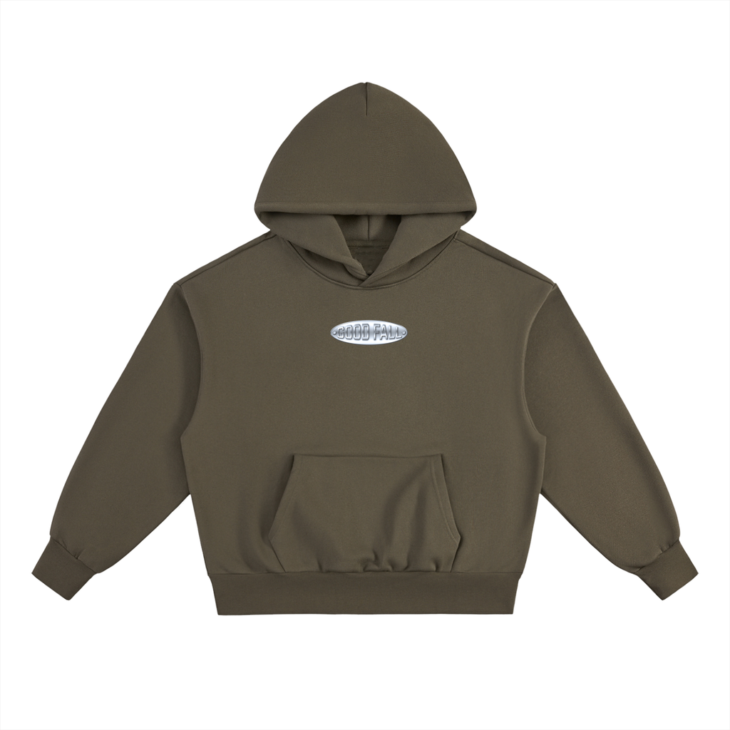 Steel Hoodie — Climbing Streetwear Heavyweight Hoodie | Good Fall Studio