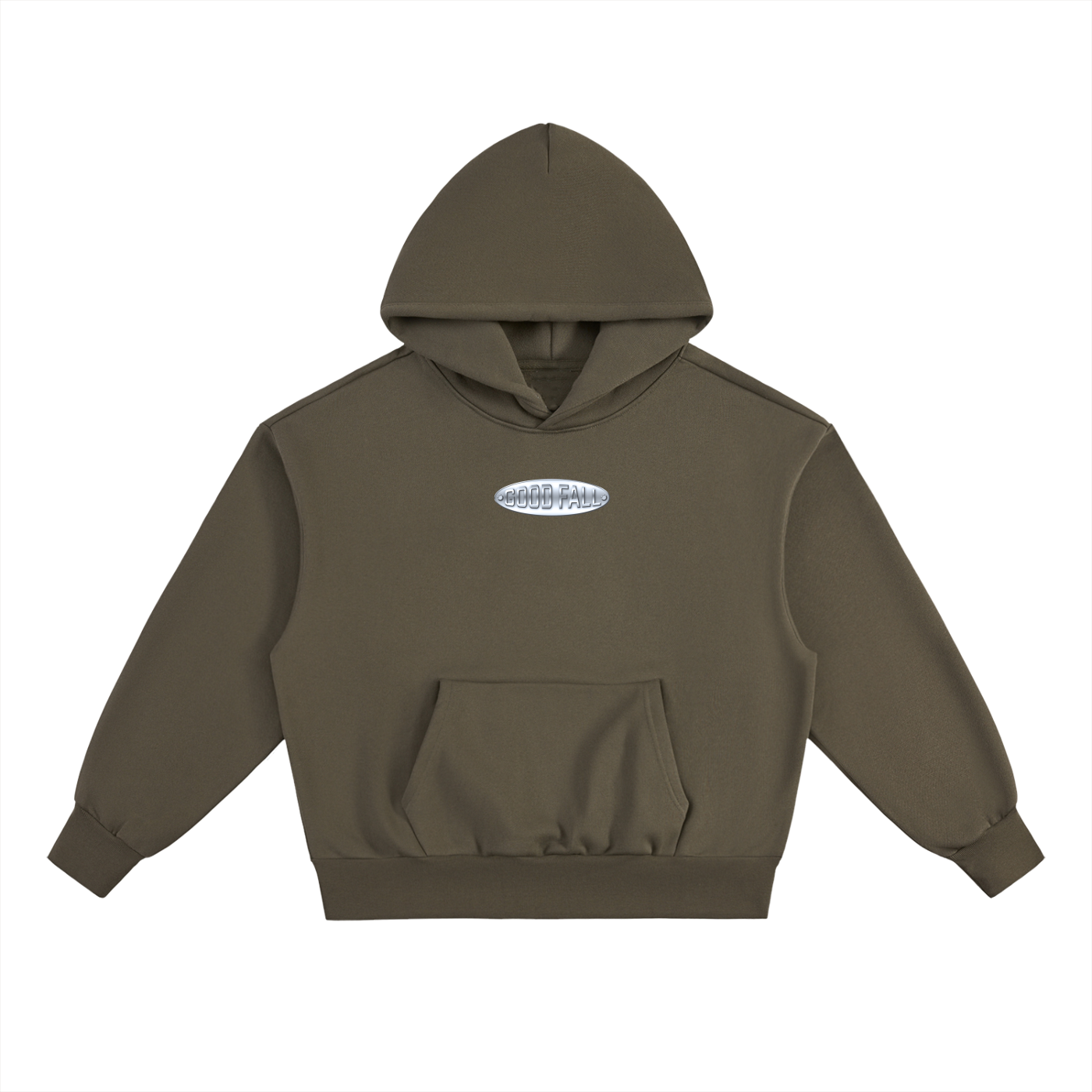 Steel Hoodie — Climbing Streetwear Heavyweight Hoodie | Good Fall Studio