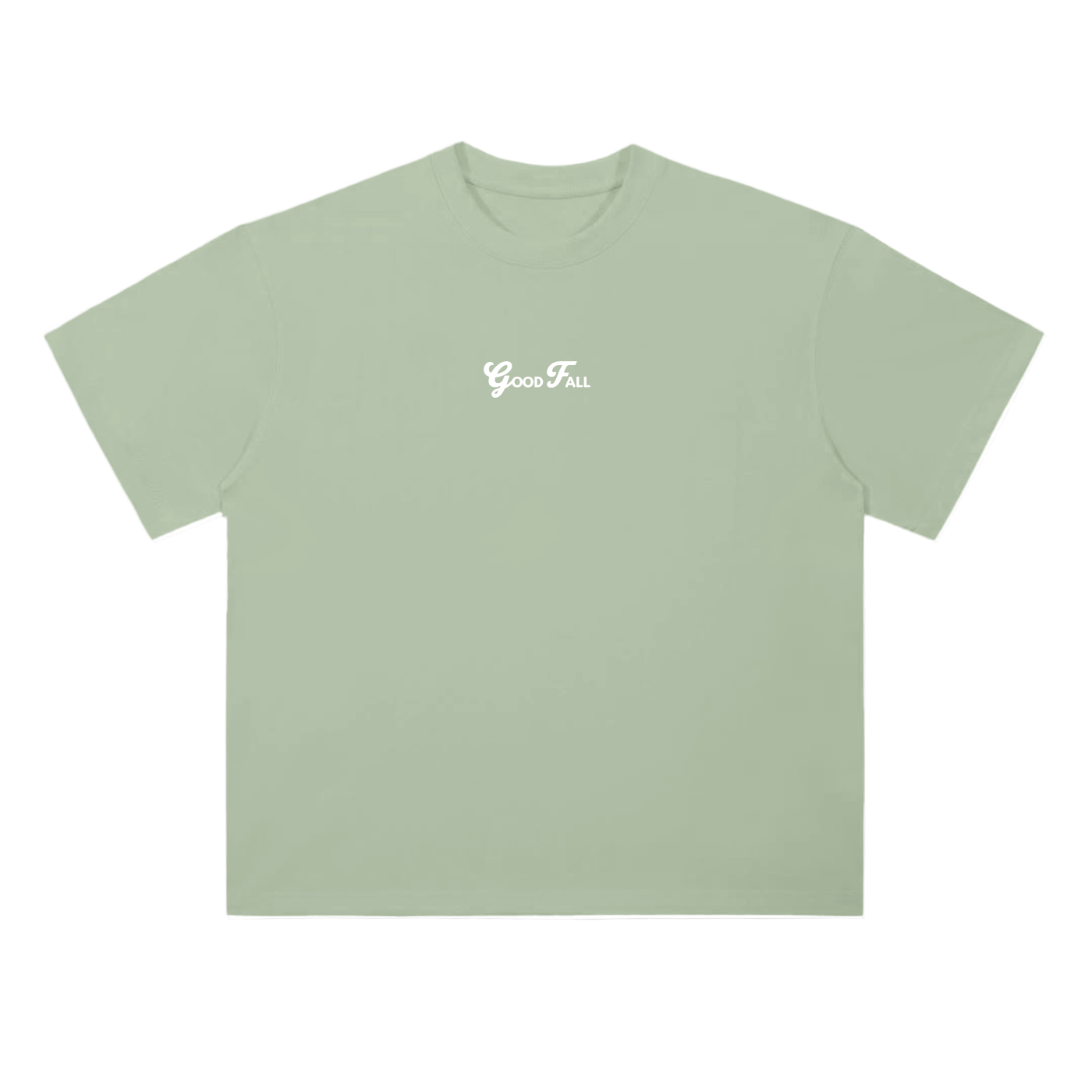 Good Fall Guy Tee (White Print) — Iconic Climbing Streetwear Tee | Good Fall Studio