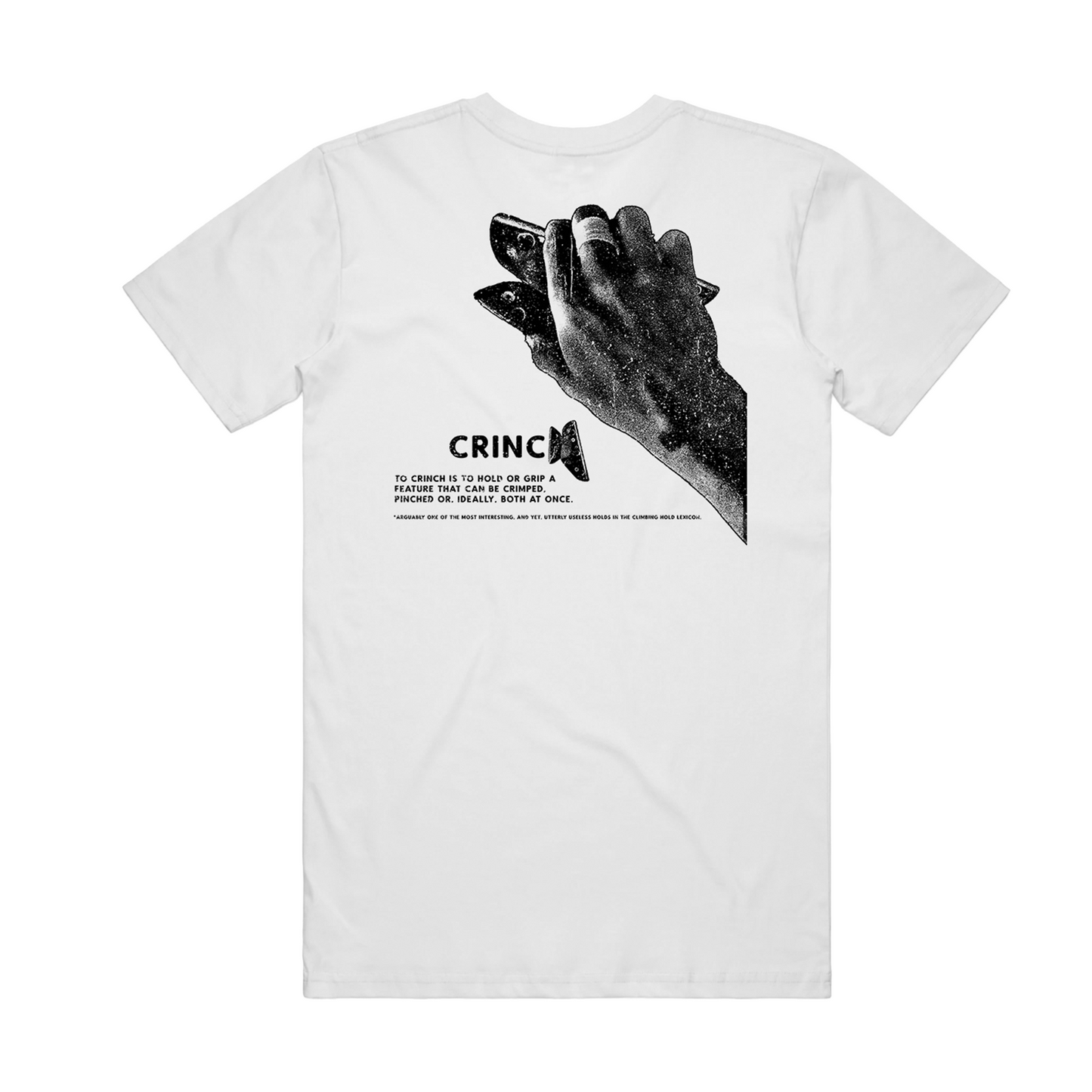 CRINCH tee - White