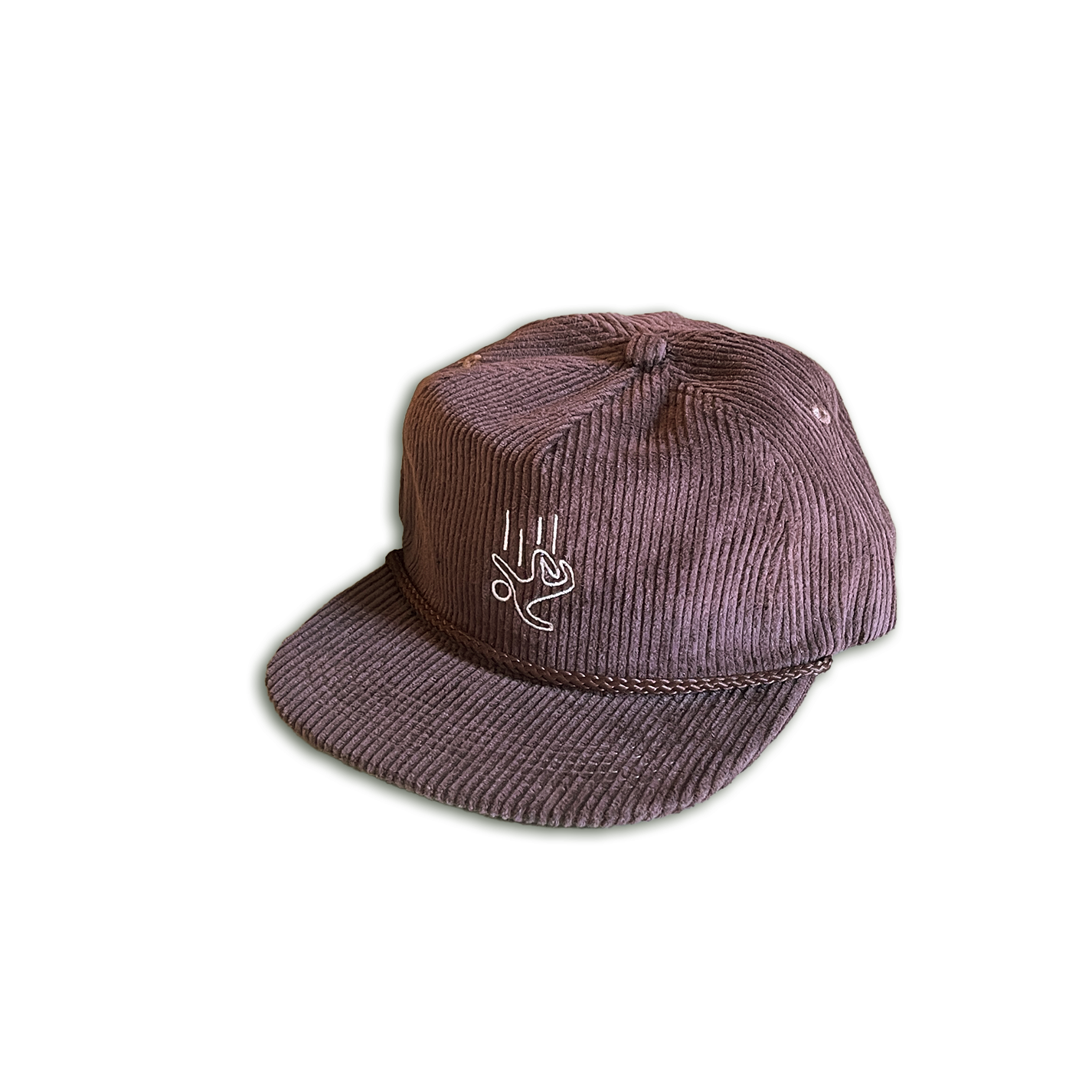 FALL GUY Floppy Cord Hat - Chocolate