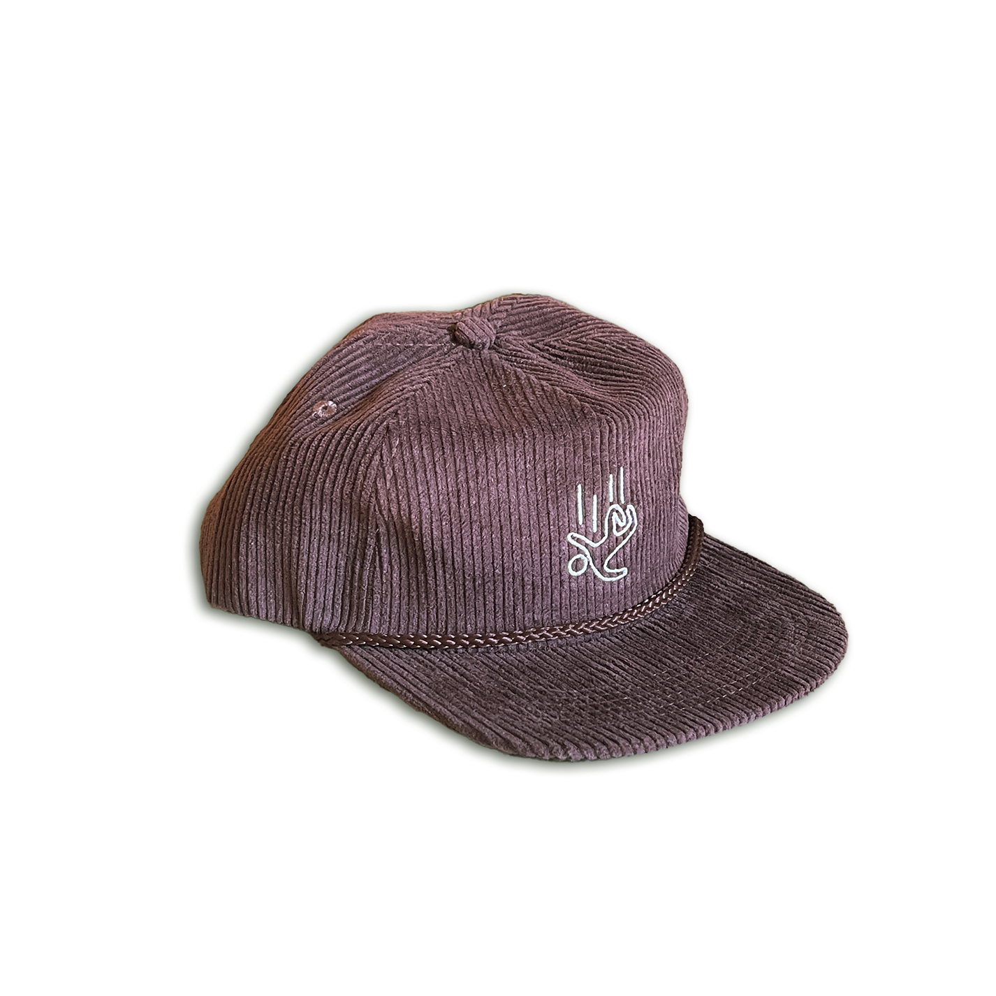 FALL GUY Floppy Cord Hat - Chocolate