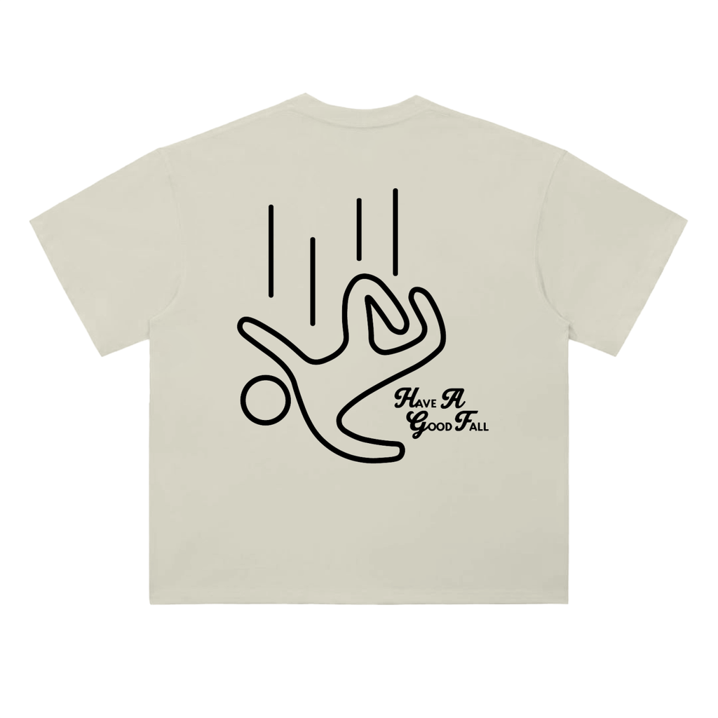 Good Fall Guy Tee (Black Print) — Iconic Climbing Streetwear Tee | Good Fall Studio