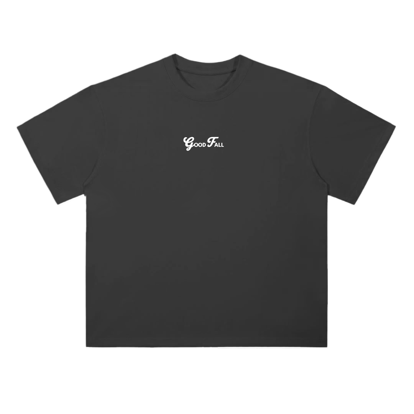 Good Fall Guy Tee (White Print) — Iconic Climbing Streetwear Tee | Good Fall Studio