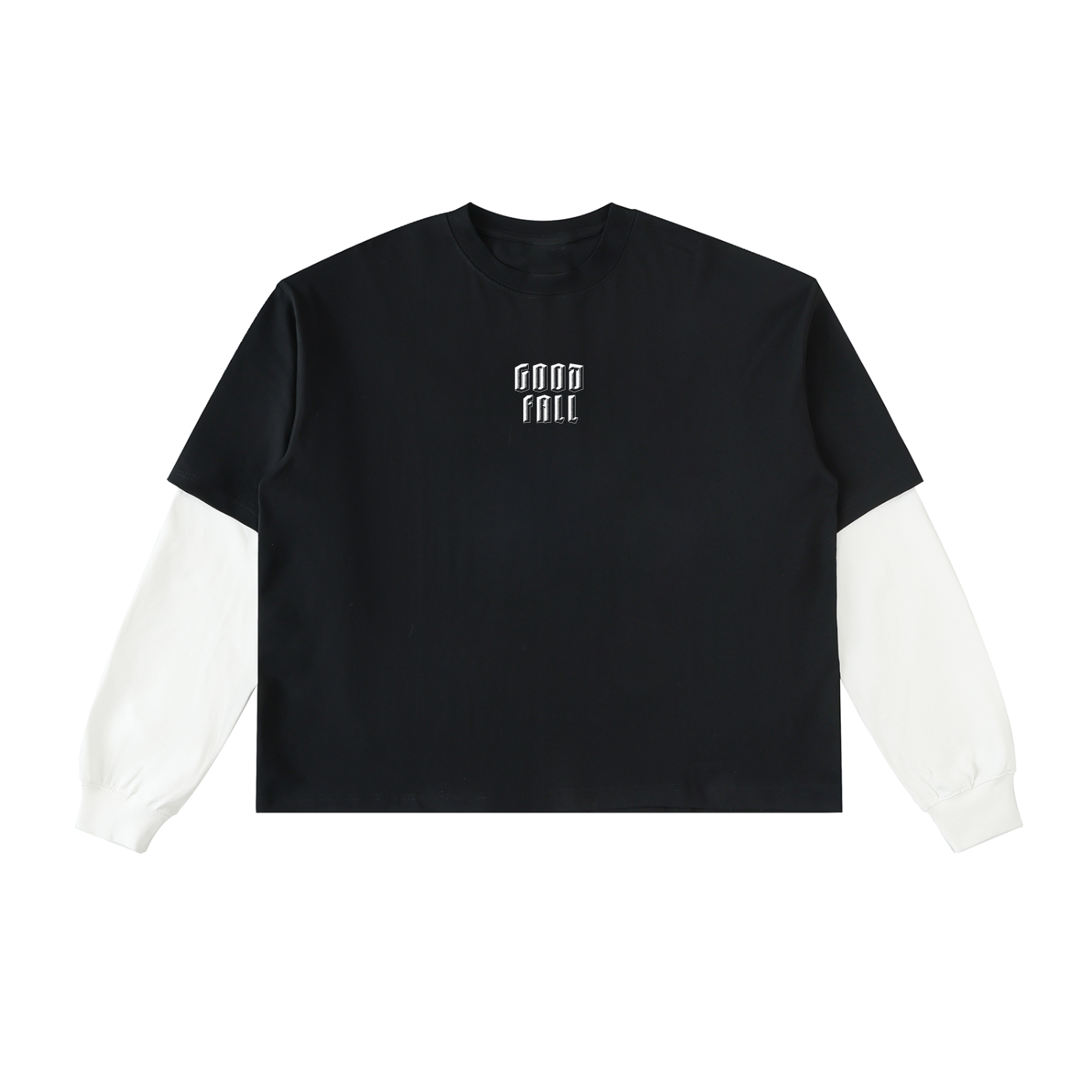 Perfect Coil Contrast Tee — Climbing Streetwear Contrast Sleeve Tee | Good Fall Studio